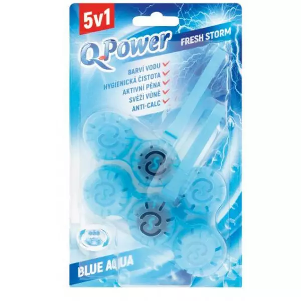 Q-Power WC závesný blok tuhý Fresh Storm 2 kusy