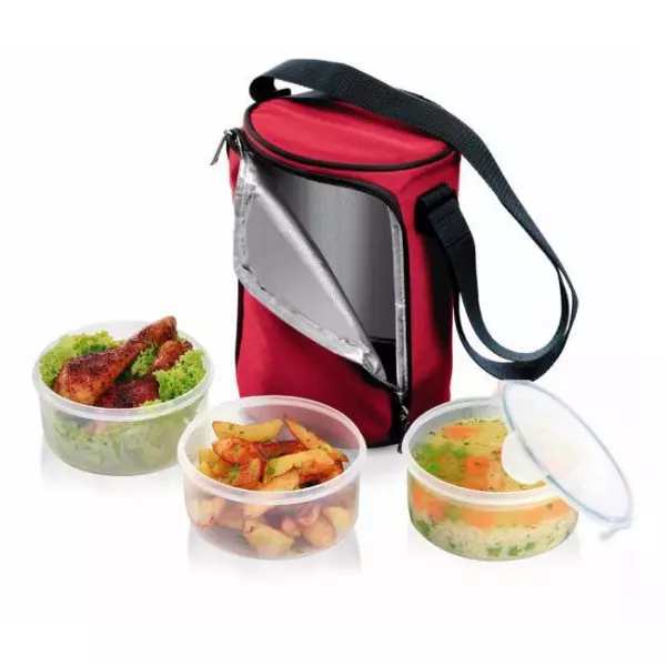 Obedár FRESHBOX s 3 dózami 0,8 l