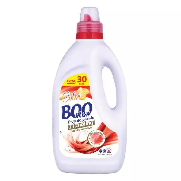 BOOSTER prací gél (30PD) Color 1,5l