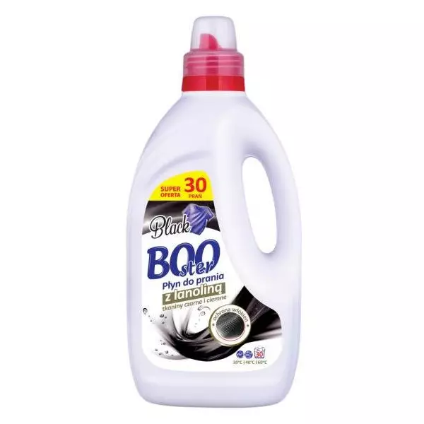BOOSTER prací gél (30PD) Black 1,5l