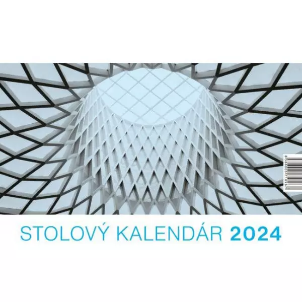Kalendár stolový týždenný 20x14cm 2024