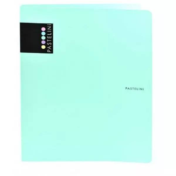 Zakladač 4-krúžkový Karton PP Pastelini PP zelený
