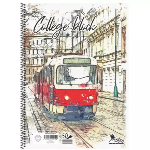 Blok College Notes A4 50 listov linajkový