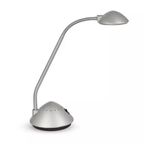 Lampa stolná MAULarc strieborná