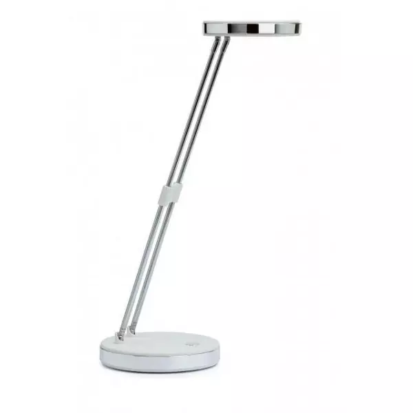 Lampa stolná LED MAUL Puck biela