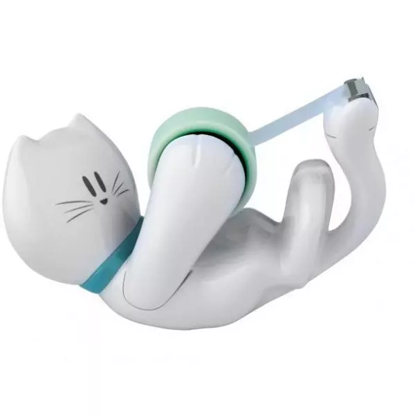 Dispenzor s páskou Scotch Kitty+1 balenie Scotch Magic, 19 mm × 8,89 m, 1 rolka