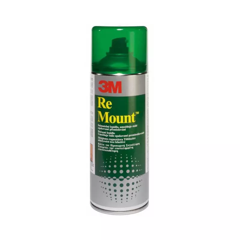 Lepidlo v spreji 3M ReMount 400ml Lepidlo v spreji 3M ReMount 400ml