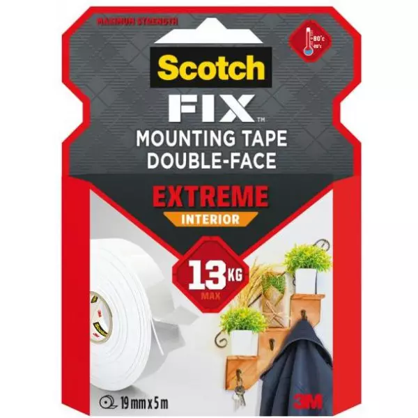 Montážna páskaScotch do interiéru supersilná, 19 mm x 5 m