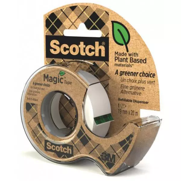 Lepiaca páska Scotch Magic neviditeľná popisovateľná 900 19 mm x 20 m s dispenzorom