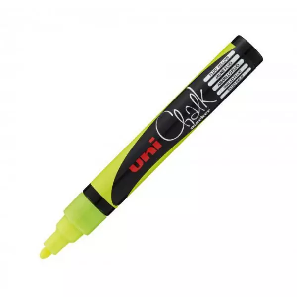 Kriedový popisovač PWE-5M fluor žltý