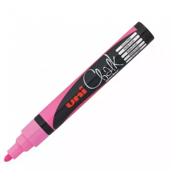 Kriedový popisovač PWE-5M fluor ružový
