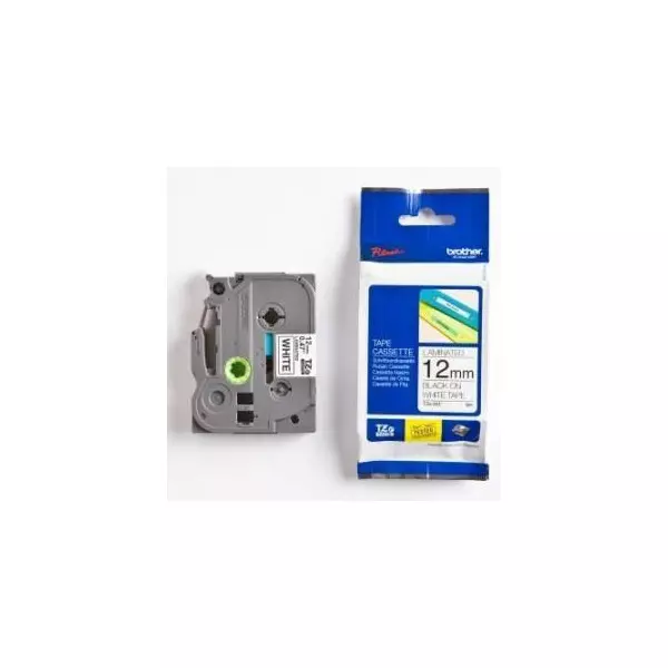 Samolepiaca páska Brother TZe-S231 12 mm biela/čierna