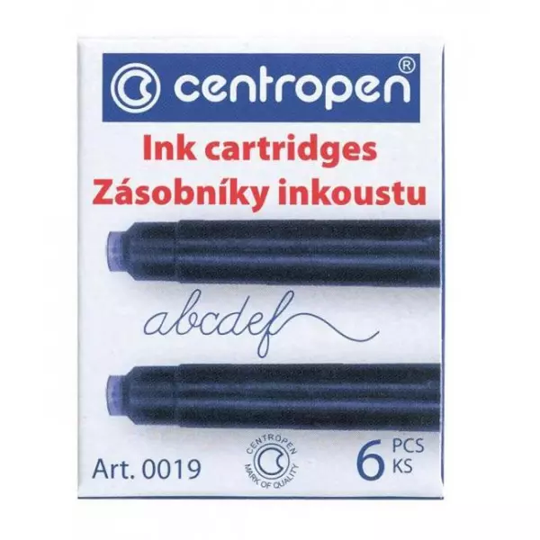 Atramentové bombičky Centropen 0019 6ks