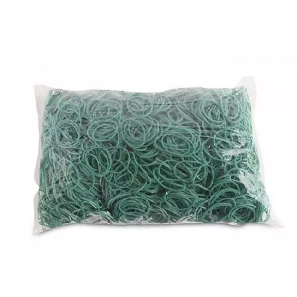 Gumičky Office Products 30mm 1kg zelené