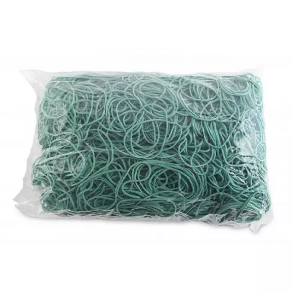 Gumičky Office Products 50mm 1kg zelené