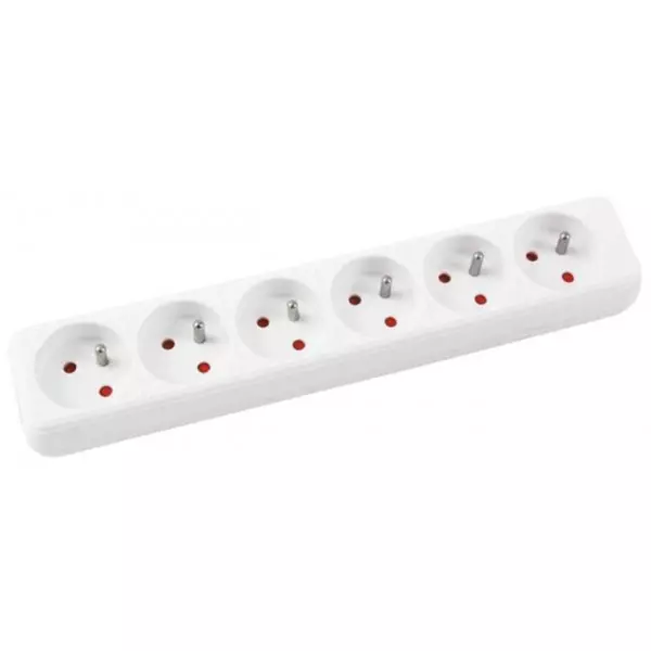 Predlžovací kábel Office Products so 6 zásuvkami 5m