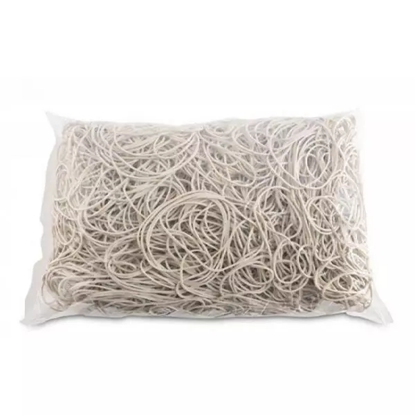 Gumičky Office Products 70mm 1kg biele