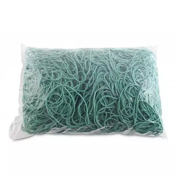 Gumičky Office Products 80mm 1kg zelené
