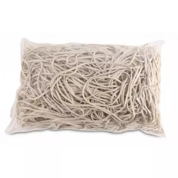 Gumičky Office Products 130mm 1kg biele