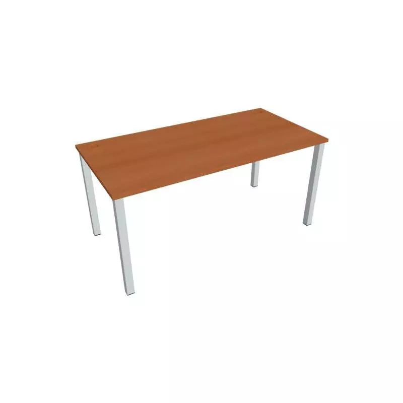 Pracovný stôl Uni, 160x75,5x80 cm, čerešňa/sivá Pracovný stôl Uni, 160x75,5x80 cm, čerešňa/sivá