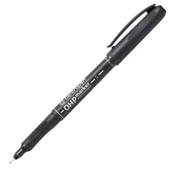 Popisovač OHP Centropen 2634 S čierny