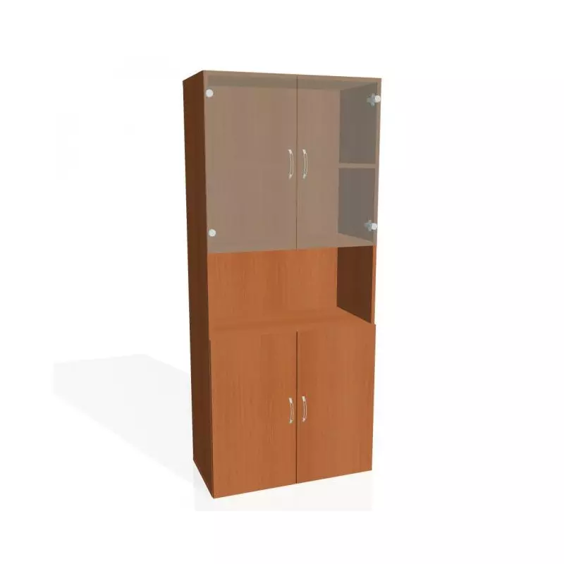 Policová skriňa Drive, 80x185x42 cm, čerešňa/ čerešňa Policová skriňa Drive, 80x185x42 cm, čerešňa/ čerešňa