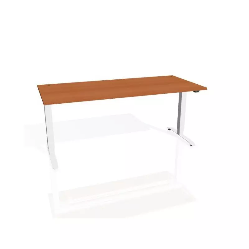 Pracovný stôl Motion, ZO, 2S, 180x70,5-120,5x80 cm, čerešňa/sivá Pracovný stôl Motion, ZO, 2S, 180x70,5-120,5x80 cm, čerešňa/sivá