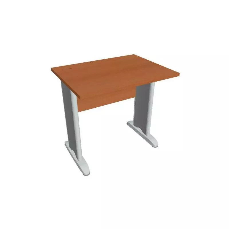 Pracovný stôl Cross, 80x75,5x60 cm, čerešňa/kov Pracovný stôl Cross, 80x75,5x60 cm, čerešňa/kov