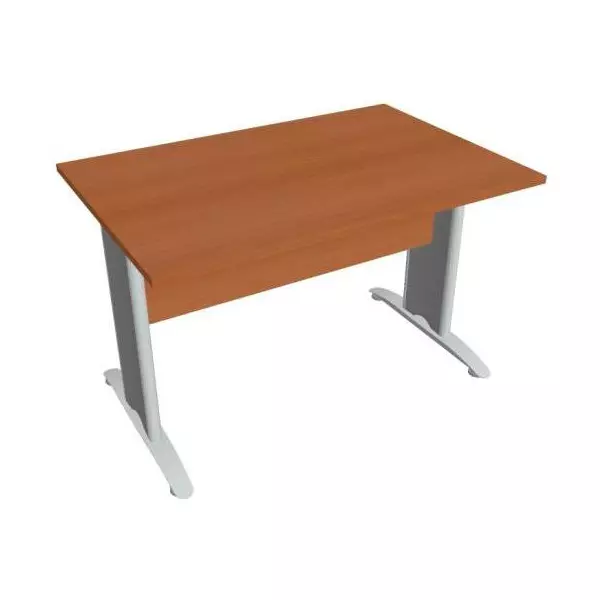 Rokovací stôl Cross, 120x75,5x80 cm, čerešňa/kov