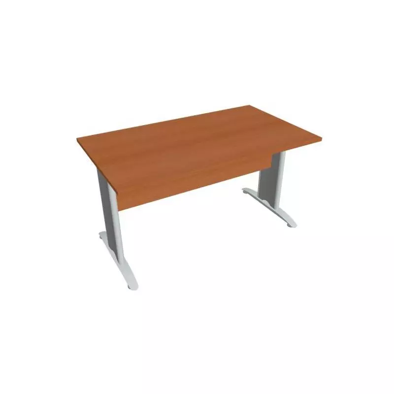 Rokovací stôl Cross, 140x75,5x80 cm, čerešňa/kov Rokovací stôl Cross, 140x75,5x80 cm, čerešňa/kov
