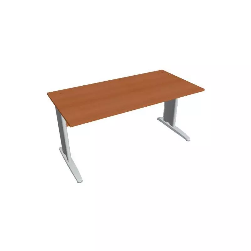Pracovný stôl Cross, 160x75,5x80 cm,čerešňa/kov Pracovný stôl Cross, 160x75,5x80 cm,čerešňa/kov
