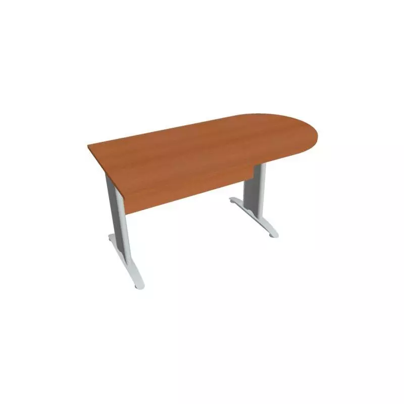 Doplnkový stôl Cross, 160x75,5x80 cm, čerešňa/kov Doplnkový stôl Cross, 160x75,5x80 cm, čerešňa/kov