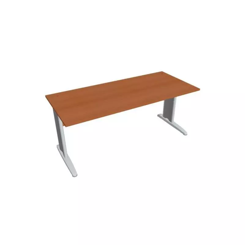 Pracovný stôl Cross, 180x75,5x80 cm, čerešňa/kov Pracovný stôl Cross, 180x75,5x80 cm, čerešňa/kov