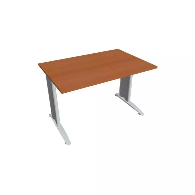 Pracovný stôl Flex, 120x75,5x80 cm, čerešňa/kov Pracovný stôl Flex, 120x75,5x80 cm, čerešňa/kov