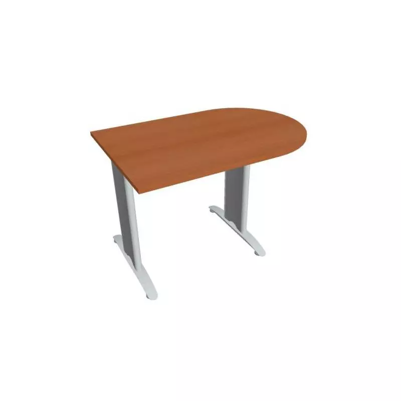 Doplnkový stôl Flex, 120x75,5x80 cm, čerešňa/kov Doplnkový stôl Flex, 120x75,5x80 cm, čerešňa/kov
