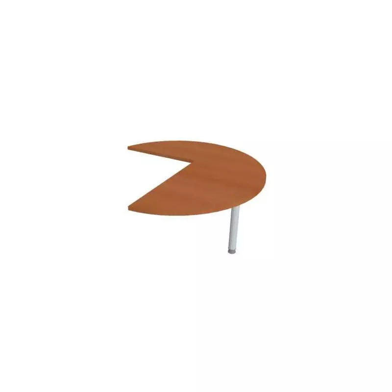 Doplnkový stôl Flex, pravý, 120x75,5x(80x60) cm, čerešňa/kov Doplnkový stôl Flex, pravý, 120x75,5x(80x60) cm, čerešňa/kov