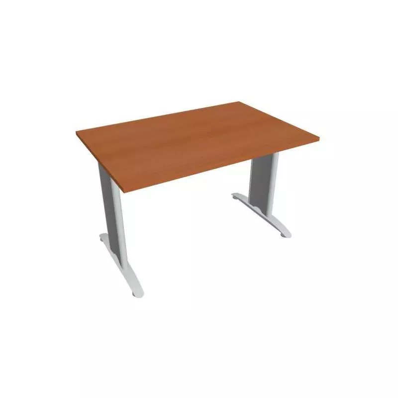 Rokovací stôl Flex, 120x75,5x80 cm, čerešňa/kov Rokovací stôl Flex, 120x75,5x80 cm, čerešňa/kov