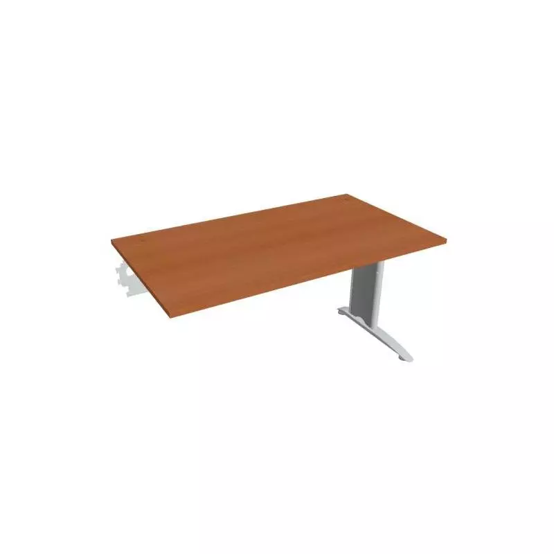 Pracovný stôl Flex, 140x75,5x80 cm, čerešňa/kov Pracovný stôl Flex, 140x75,5x80 cm, čerešňa/kov