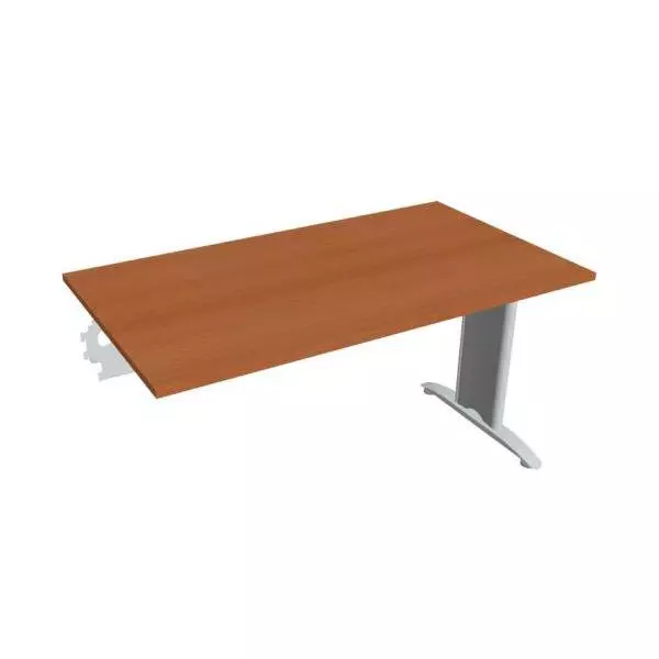 Rokovací stôl Flex, 140x75,5x80 cm, čerešňa/kov
