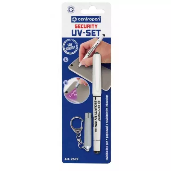 Popisovač Centropen 2699 s UV lampou