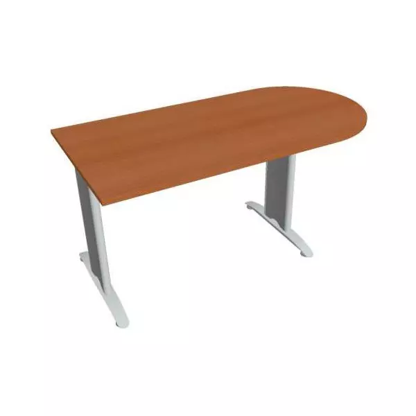 Doplnkový stôl Flex, 160x75,5x80 cm, čerešňa/kov