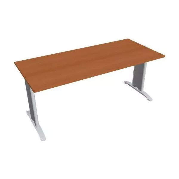 Rokovací stôl Flex, 180x75,5x80 cm, čerešňa/kov