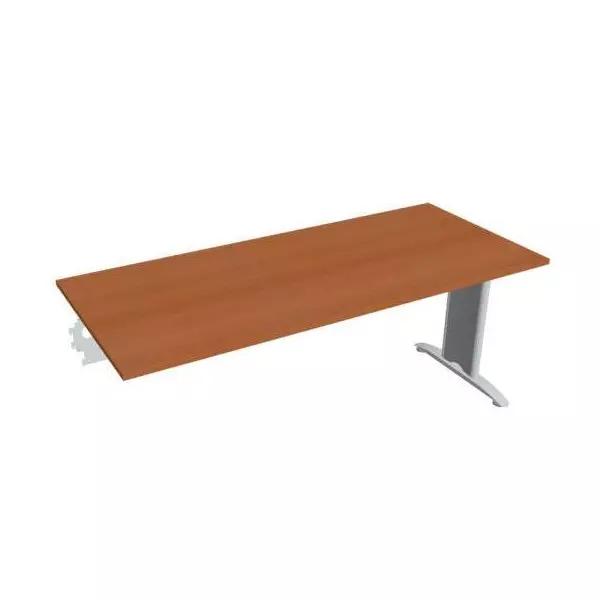 Rokovací stôl Flex, 180x75,5x80 cm, čerešňa/kov
