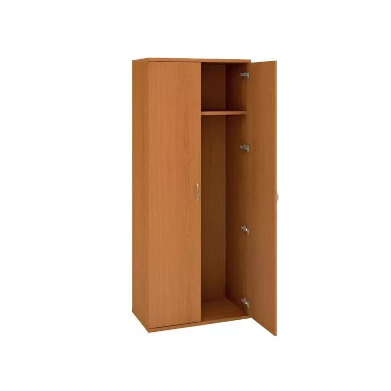 Šatníková policová skriňa Strong, 80x192x40 cm, čerešňa/čerešňa Šatníková policová skriňa Strong, 80x192x40 cm, čerešňa/čerešňa