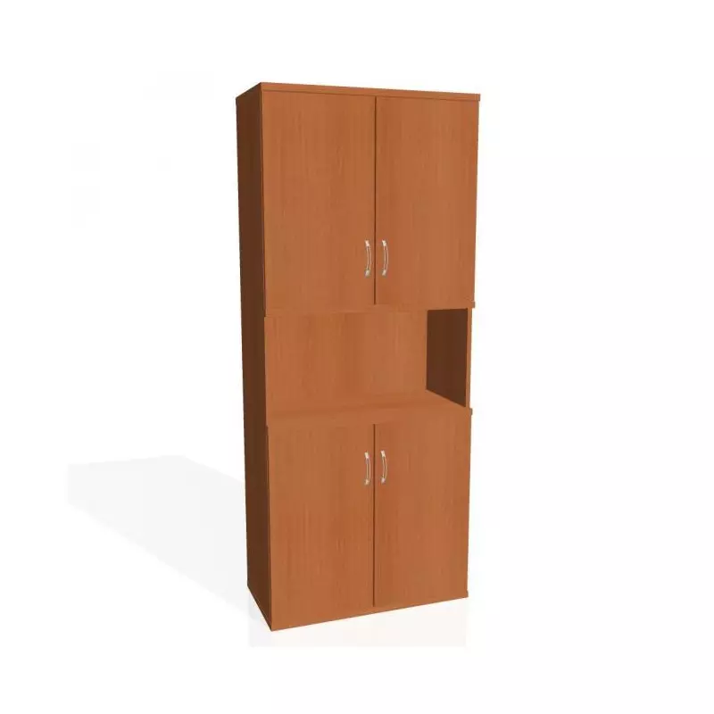 Policová skriňa Strong, 80x192x40 cm, čerešňa/čerešňa Policová skriňa Strong, 80x192x40 cm, čerešňa/čerešňa