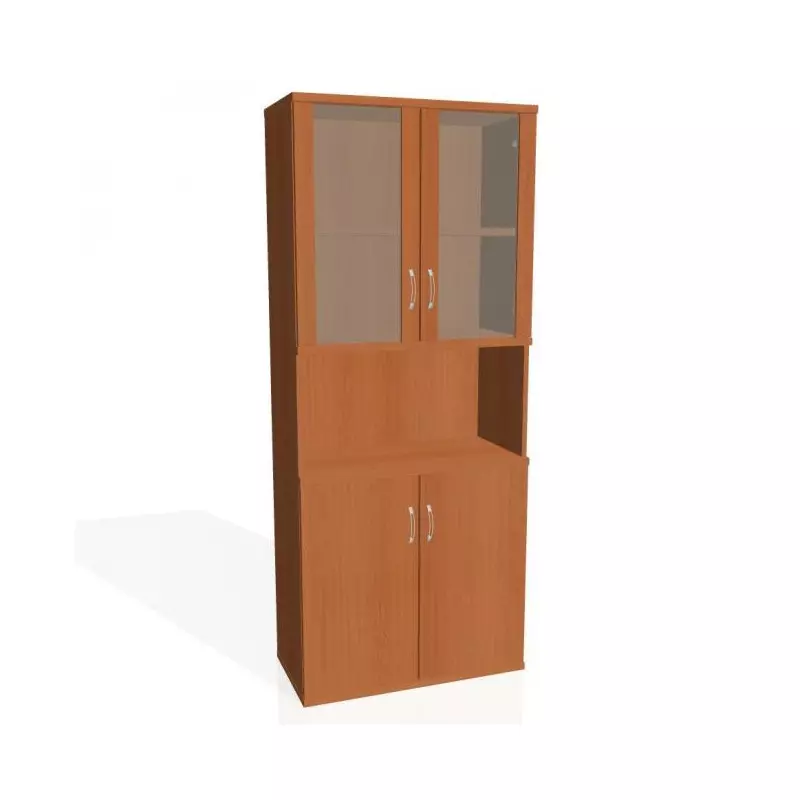 Policová skriňa Strong, 80x192x40 cm, čerešňa/čerešňa Policová skriňa Strong, 80x192x40 cm, čerešňa/čerešňa