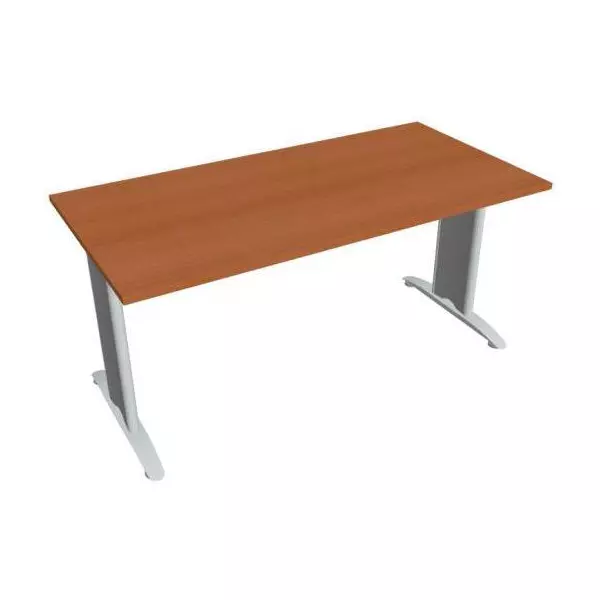 Rokovací stôl Flex, 160x75,5x80 cm, čerešňa/kov