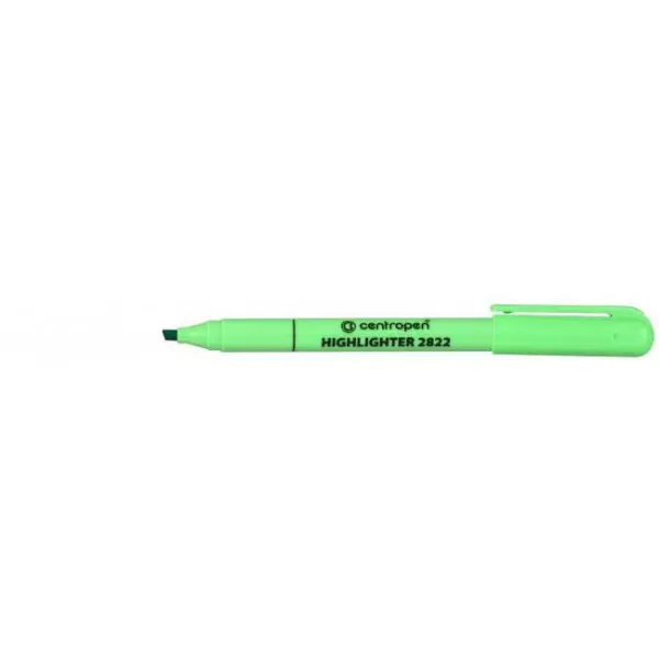 Zvýrazňovač Centropen 2822 svetlozelený