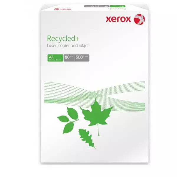 Kopírovací papier Xerox Recycled + A4, 80g CIE 85