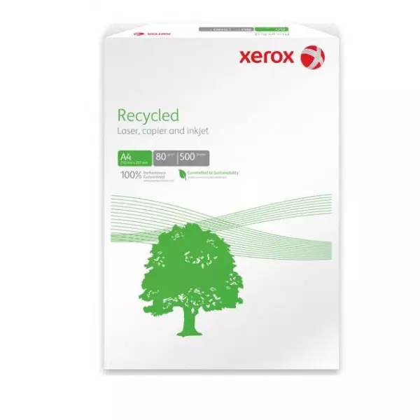 Kopírovací papier Xerox Recycled A4, 80g CIE 55